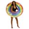 PoolCandy Classic Rainbow Glitter Jumbo Pool Tube
